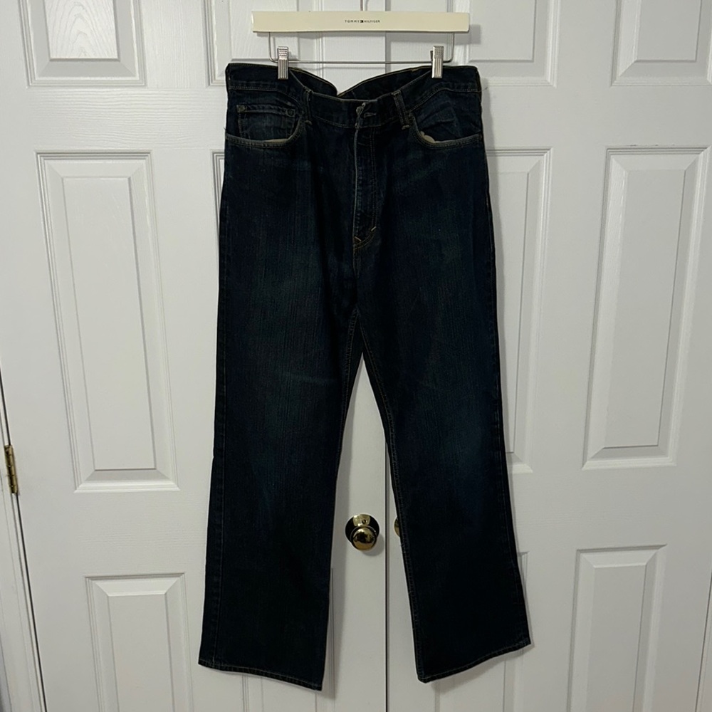 Banana Republic Heritage Blue Bootcut Jeans size 38x32